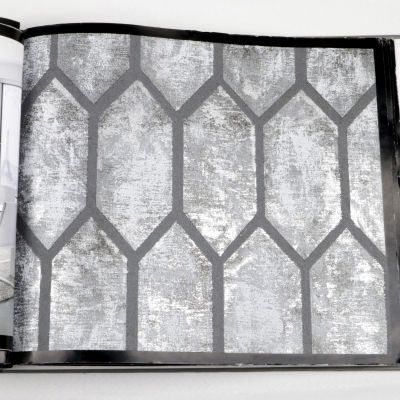 کاغذ دیواری برند جی ال دیزاین | G.L Design آلبوم سیلور ریور |  Silver River کد H80110